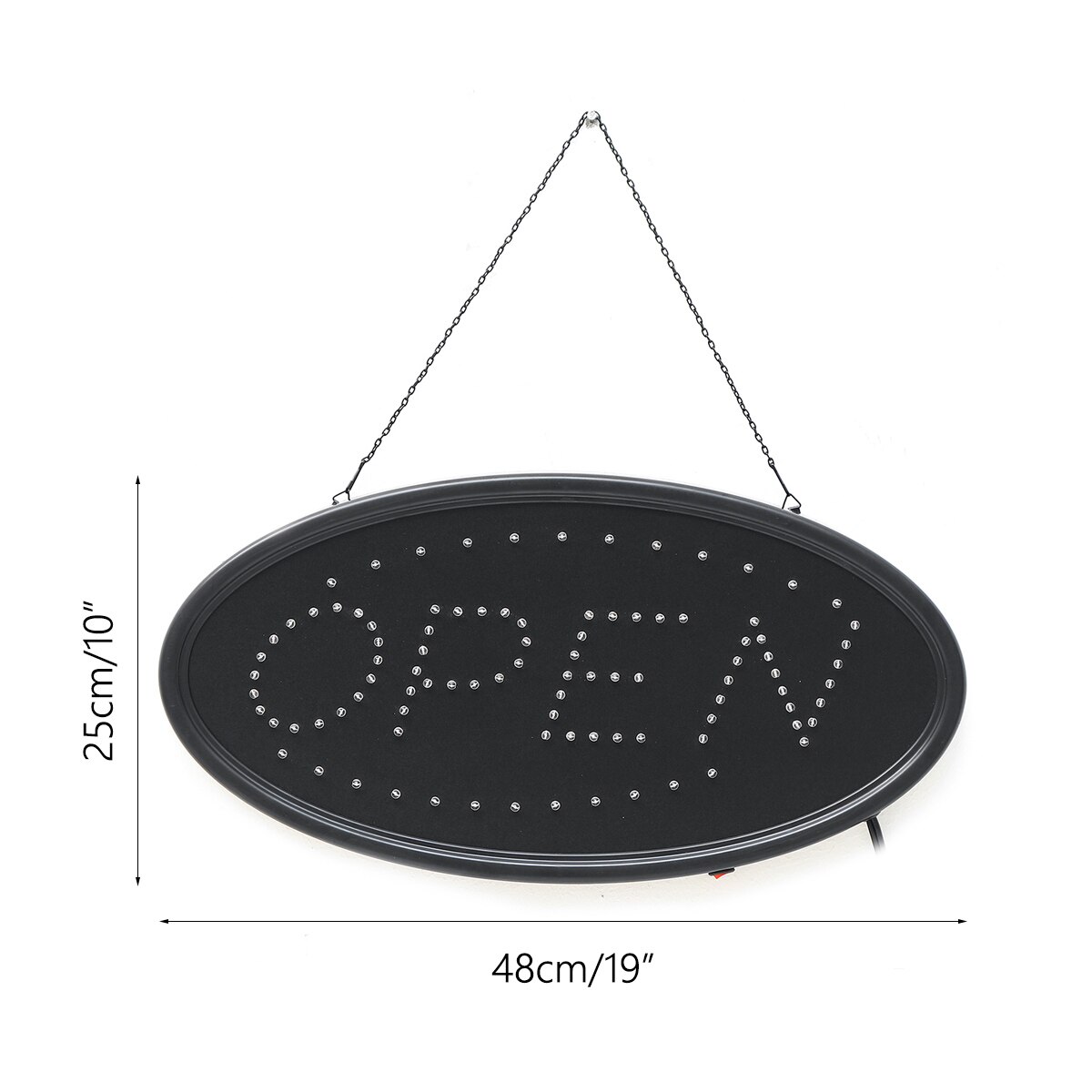 LED Store OPEN Sign Business Shop Bar Neon Signs Bright Advertising Light Board Animated Motion Store Billboard Window Display