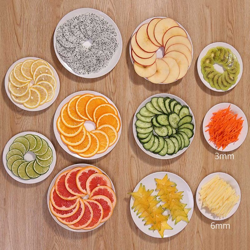 4 Blade Adjustable Lemon Slicer Wipe Fruit V Slice... – Grandado