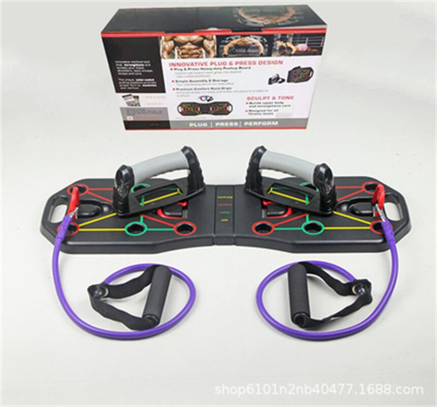 Folding Push Up Board Gym Home Fitness Exercise Equipment Body Training Push-Up Stand Triceps Shoulder Muscle Strength Trainer: TYPE 1