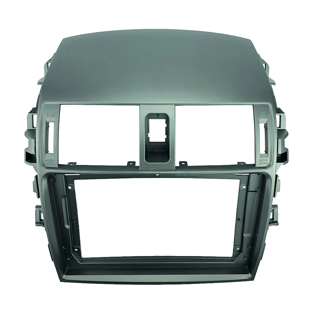 Cadre de panneau en plastique pour TOYOTA Corolla Altis , Kit de montage de tableau de bord, Installation d'autoradio 9 pouces DVD GPS Mp5 2 Din
