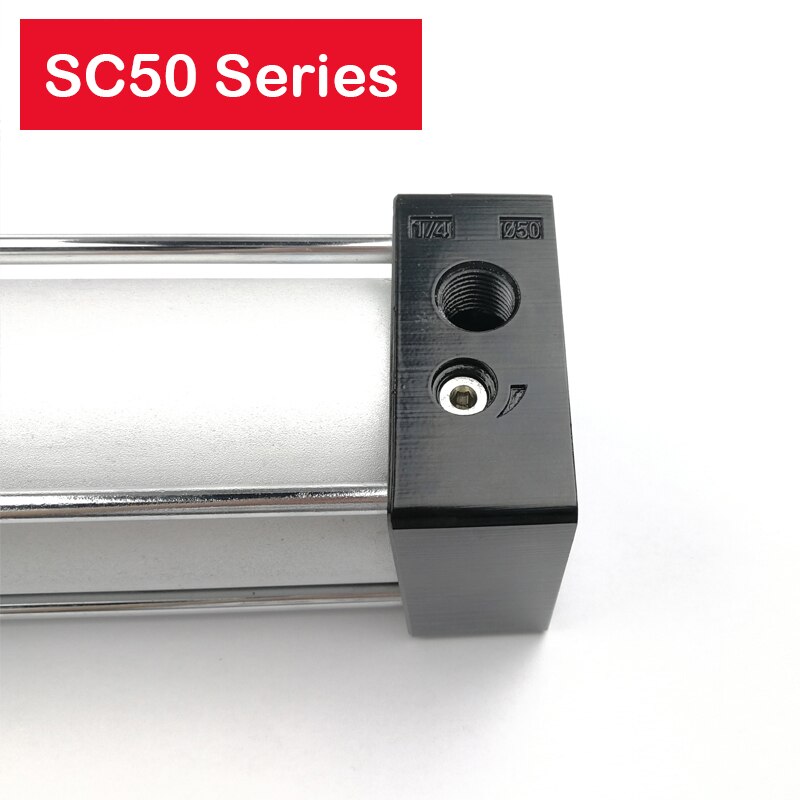 SC50 Serie Air Cilinders Dubbelwerkend Single Rod Pneumatische Cilinder Prijs Pneumatische Cilinder