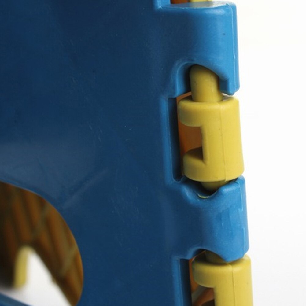 Bærbar tyk plastik børne-foldestol udendørs aktivitetsværktøj hjem til rejse børnestol