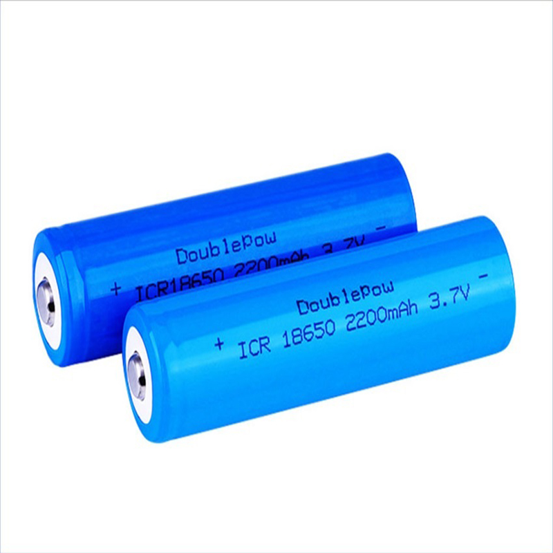 100% capacidade 18650 2200mah 3.7v nova bateria de lítio recarregável original para calculadora de calendário eletrônico