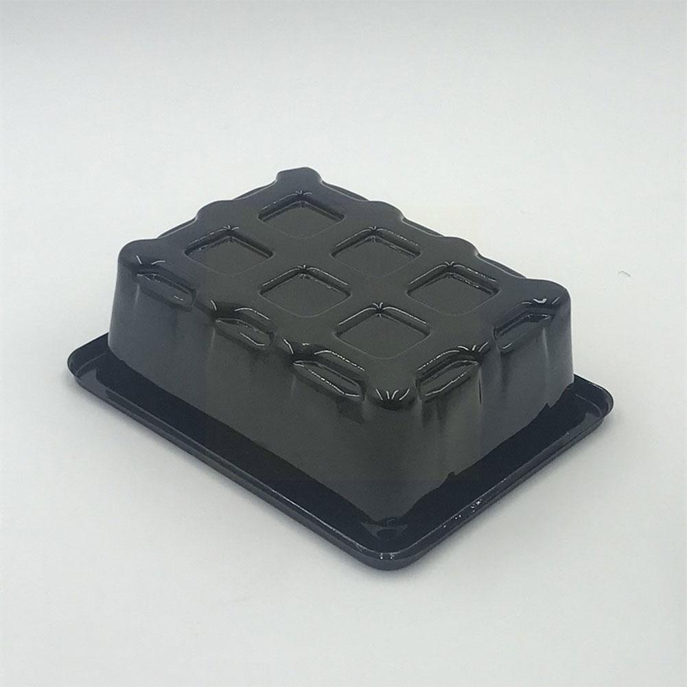 12-hole Plant Growing Box Ventilated Seedling Box For Sowing Nursery Pots Mini Greenhouse With Ventilated Cover Seedling Tray