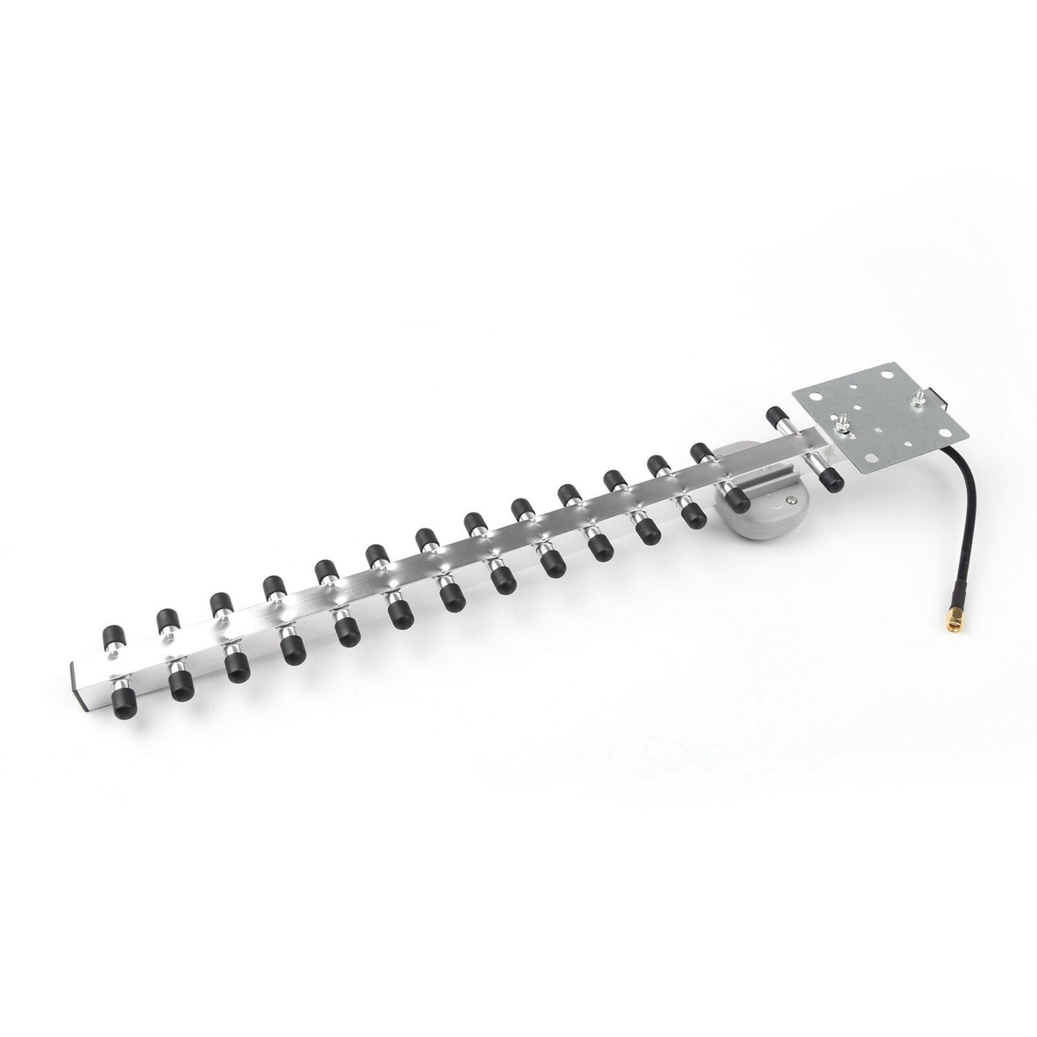 Antenne Yagi Wifi sans fil 2.4Ghz 20Dbi 13 éléments directionnels rp-sma pour Modem carte Pci routeur Ue