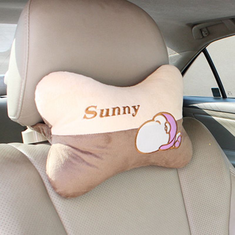 1pc belle chat chien voiture cou oreillers coussin appui-tête Support universel voiture cou oreillers accessoires