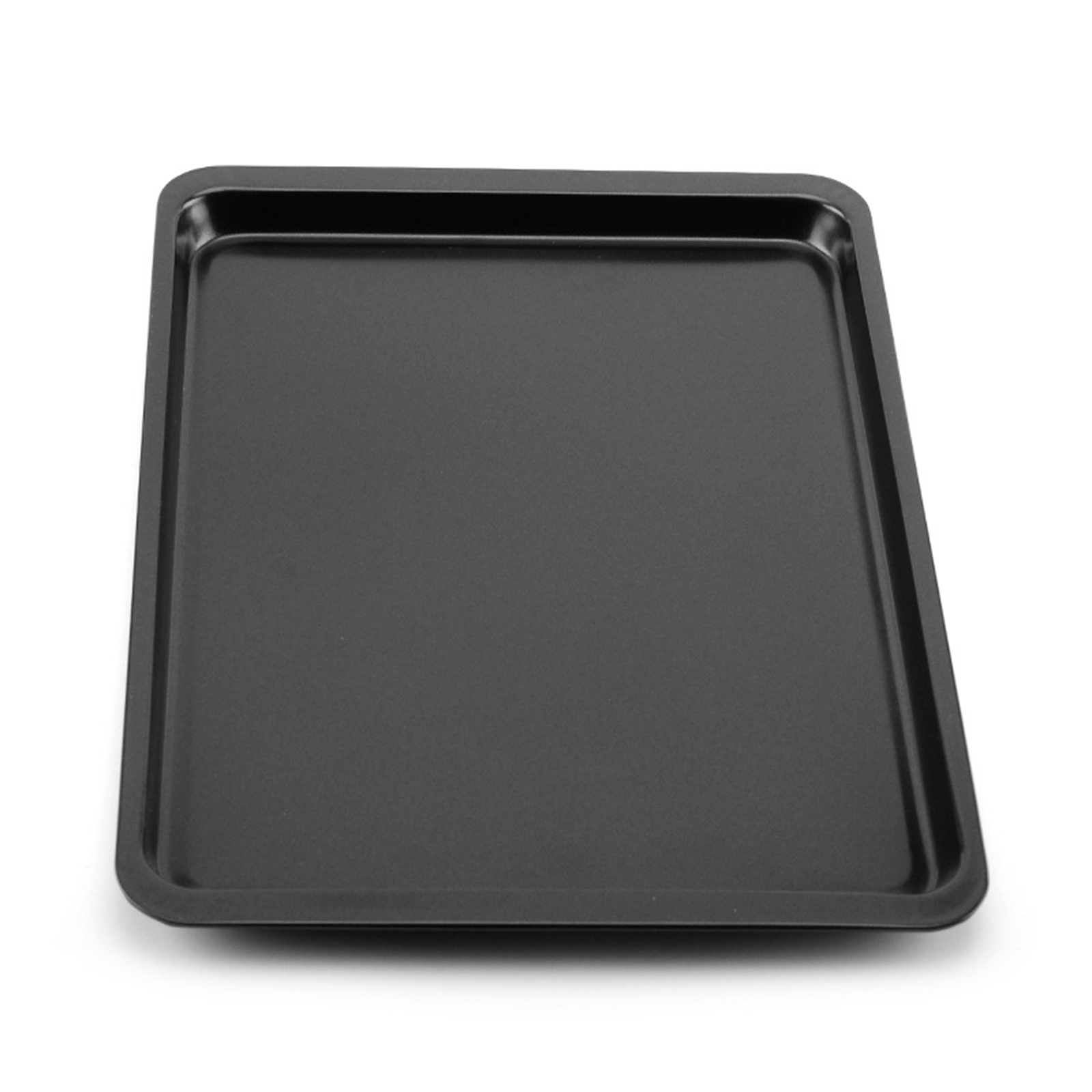 Bandeja para hornear galletas 14 pulgadas Rectangular placa antiadherente horno chasis poco profundo herramientas para hornear