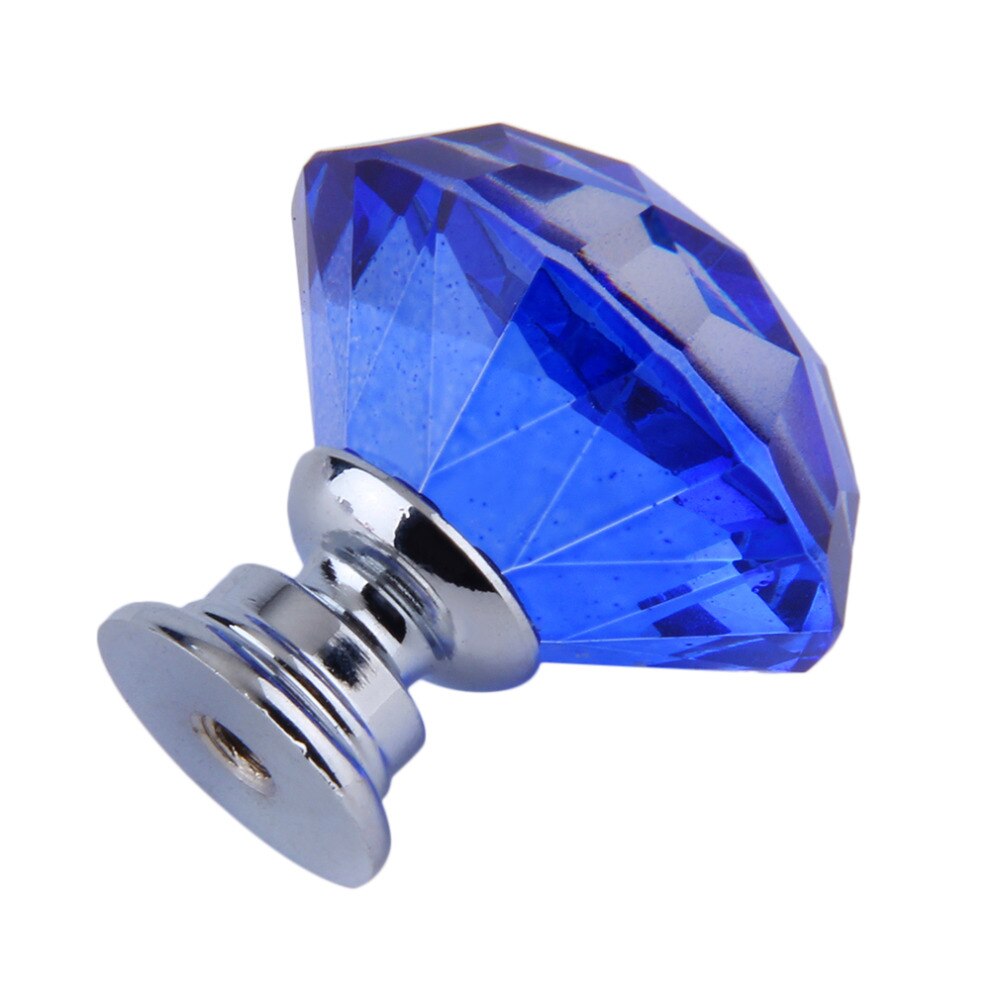 25Mm Diamond Crystal Kast Kast Dresser Lade Kast Deurknop Pull Handle Home Decor Wereldwijd Winkel