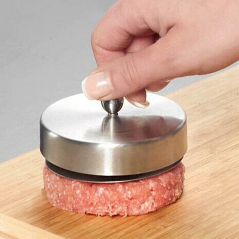 Edelstahl Hamburger Pasteten bilden Hersteller Hand Betrieben Burger Presse Kochen Fleisch Werkzeuge TB