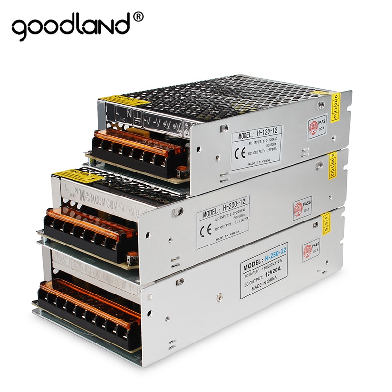 12V Power Supply DC12V Unit 1A 2A 3A 5A 8A 10A 15A 20A 30A Transformer AC 110V 220V to DC 12 Volts 12 V LED Driver for LED Strip