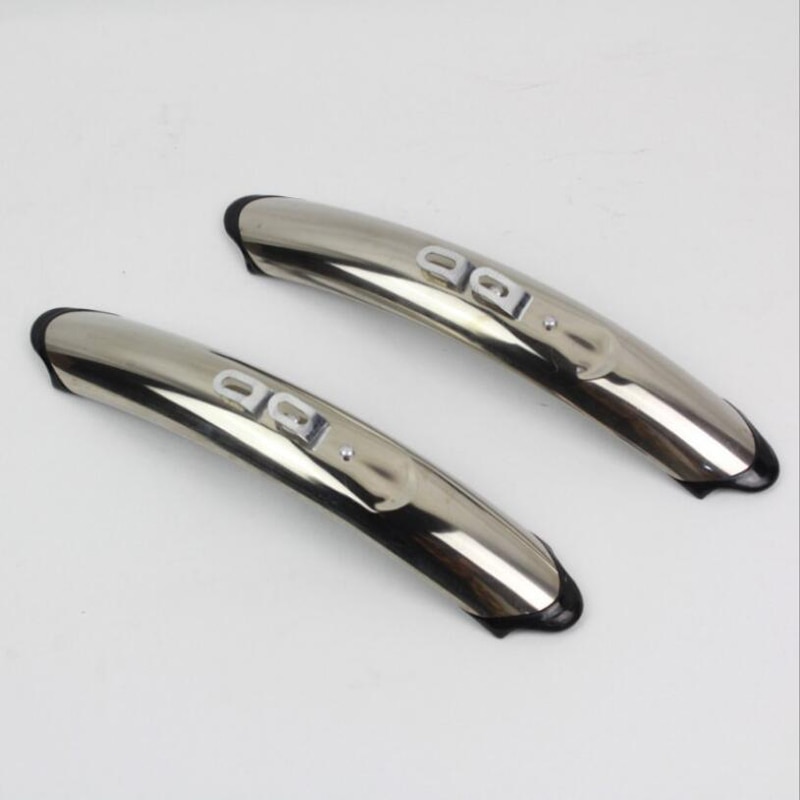 road Bike Fenders bicicleta Silver 1 Pair Front and Rear Retro 27 inches 700C fixie bike Fender Bicycle Practical Parts