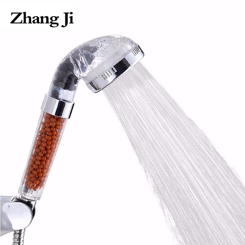 Zhangji Water Therapie Spa Douchekop Hoge Druk Waterbesparende Afneembare Anion Filter Waterontharder Douchekop