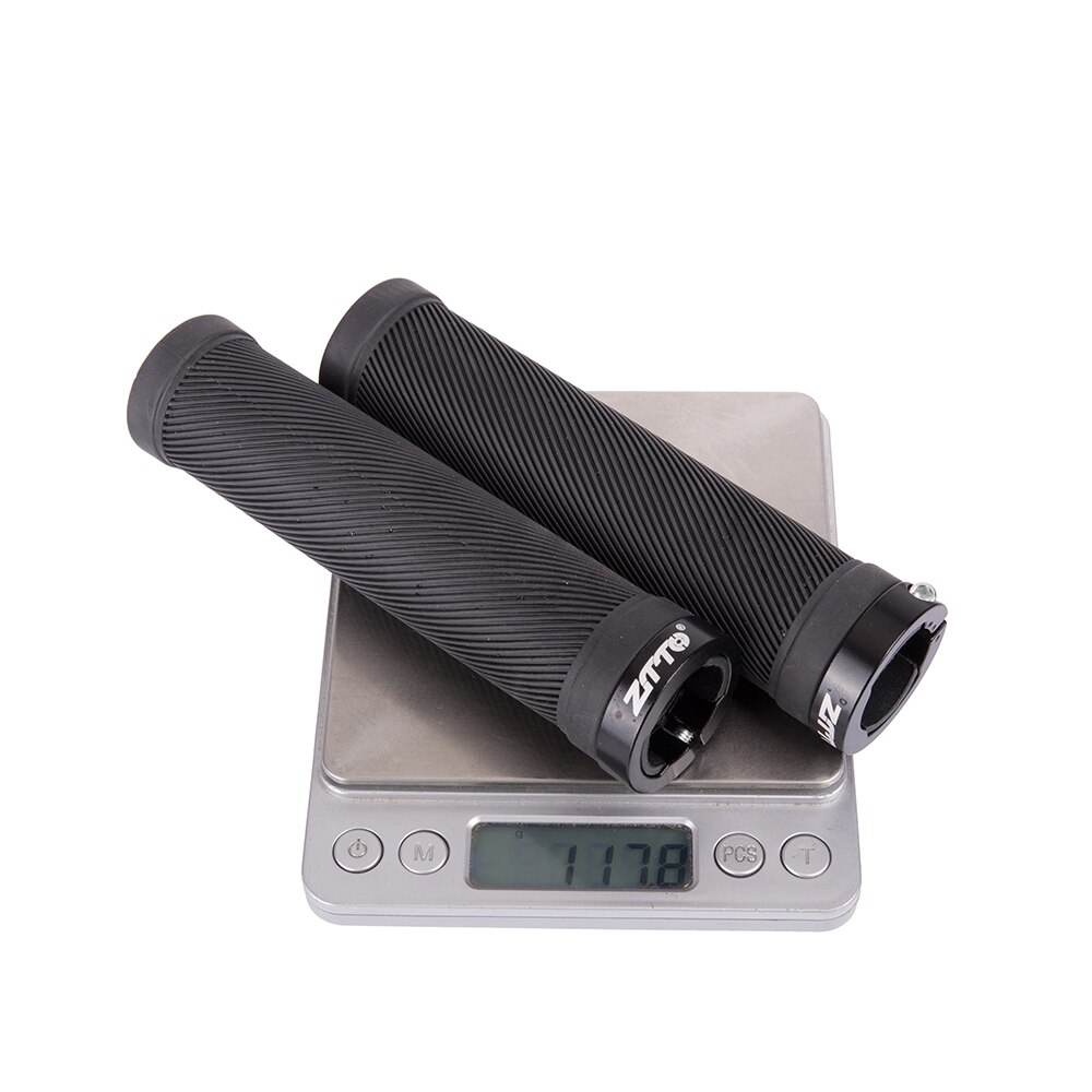 ZTTO 1 Paar Fixed Gear Lock-on Anti-Slip MTB Mountainbike Handvatten Shock-Proof Rubber fiets Grips Road Fiets Onderdelen
