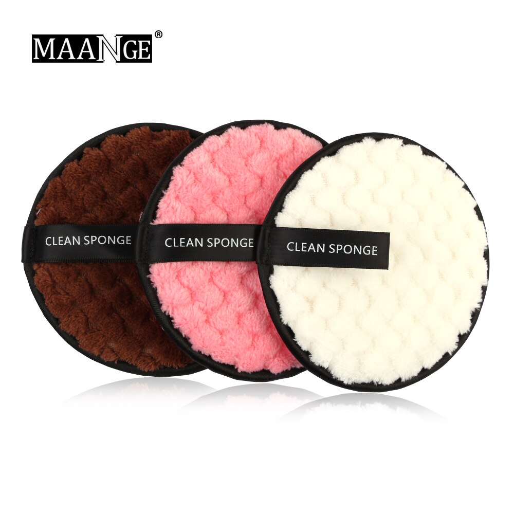Mikrofaser Tuch Pads Entferner Gesicht Reinigung Handtuch Mehrweg Reinigung machen-hoch Schwamm Doppel Schicht Nagel Kunst Reinigung Wischen Werkzeuge: 3Stck C