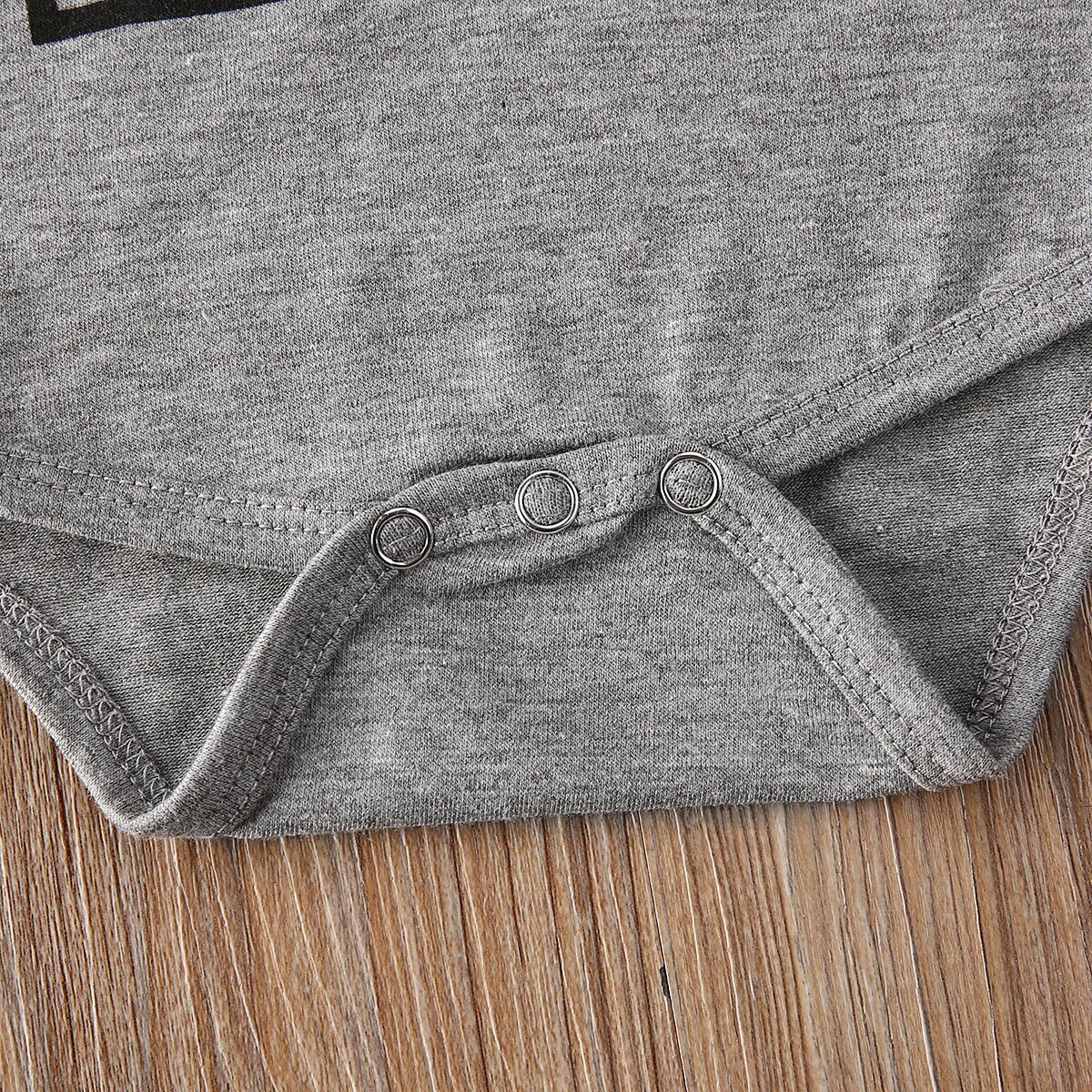 Summer Newborn Infant Baby Boy Bodysuit Child Short Sleeve Funny Words Print Jumpsuit Clothes Outfits Set
