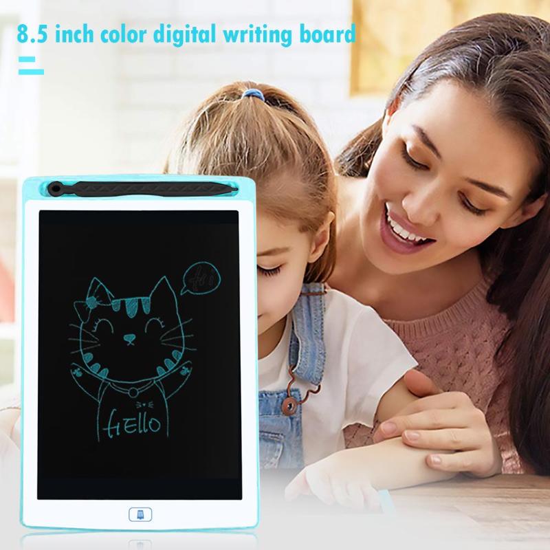8.5 Inch Portable Smart LCD Writing Tablet Graphics Handwriting Pad Board Electronic Notepad Erasable Drawing Board Kids