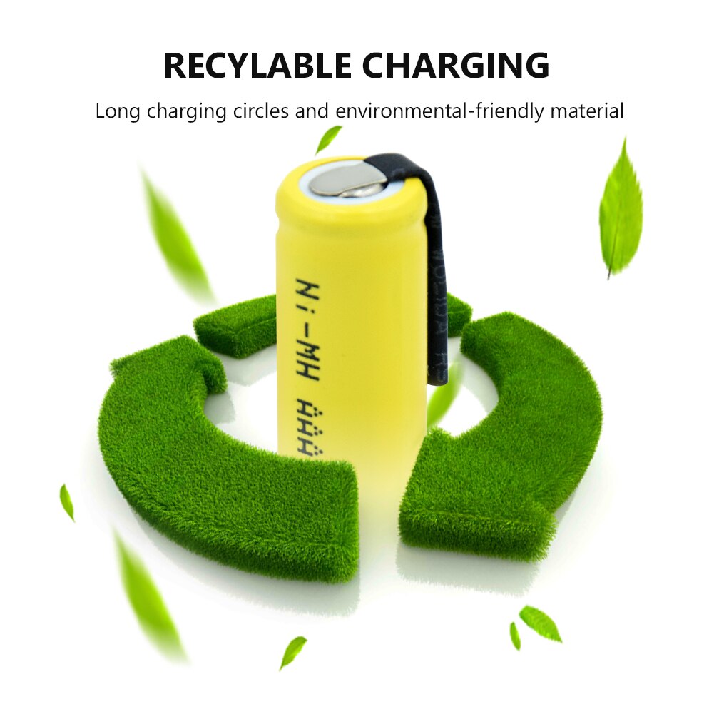 Ni-mh aaa batteri 1.2v 1000 mah genopladelige batterier strøm høj afladningsstrøm bateria + diy nicke til  mp3 tastatur