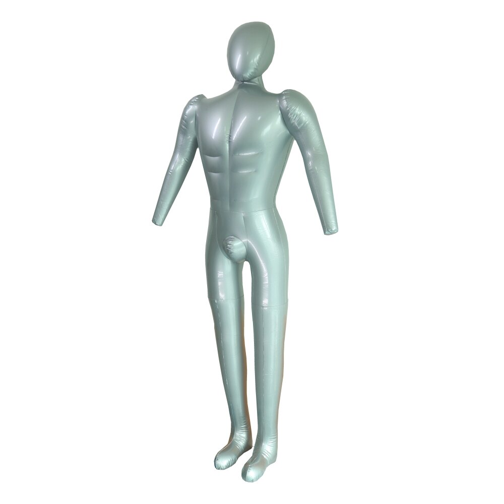 Maniquí inflable de PVC para hombre, cuerpo entero con brazo, maniquí de , Torso, ,