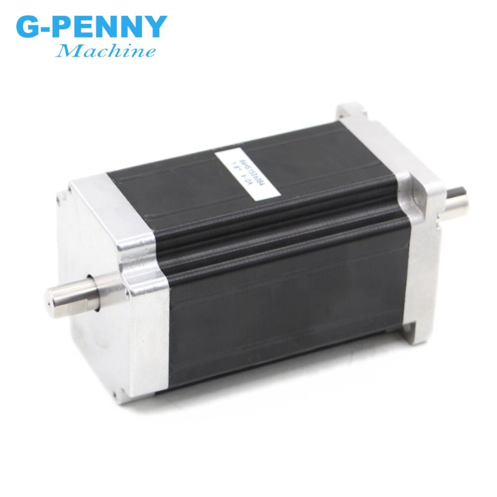 NEMA 34 CNC stepper motor 86X150mm double shaft 13 N.m 6A cnc stepping motor 1700Oz-in for CNC engraving machine 3D printer!