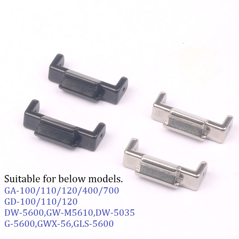 22mm Width Stainless Steel Connector Adapter for Casioak GA2100 DW-5600 Quick 16mm Refit GA-110/100/120 GD-100 Watch Accessories