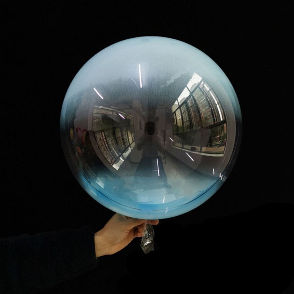 5Pcs 18inch Transparent Bobo Bubble Balloons Multi Confetti Balloon Wedding Birthday Party Decorations Air Baloons Globes