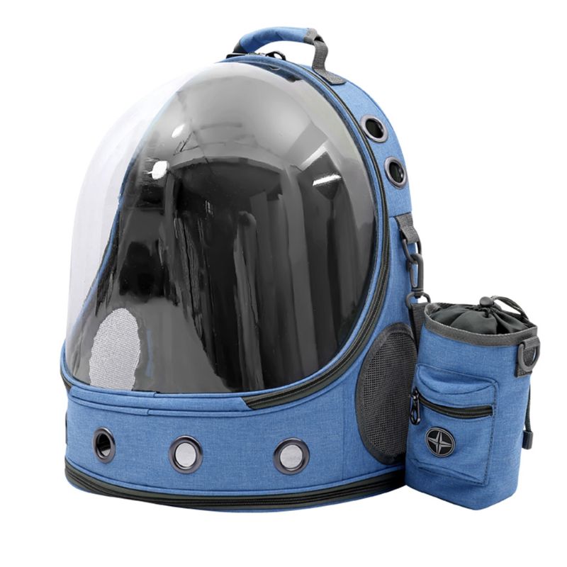Kæledyr hund kat astronaut rygsæk gennemsigtig plads kapsel åndbar udendørs bæretaske til rejse vandreture gåtur
