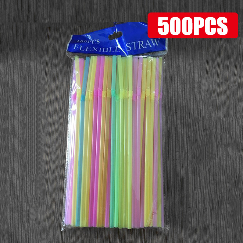 50-3000 Stuks Veelkleurige Rietjes Rietjes Melk Thee Bar Party Bruiloft Keuken Woonaccessoires Drank Zwart Stro: violet