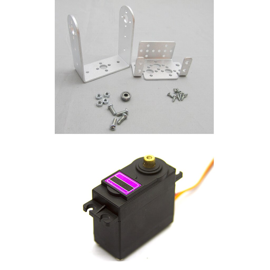 Robot Pan-Tilt Head 2 Servo cardán Kit de montaje para cámara
