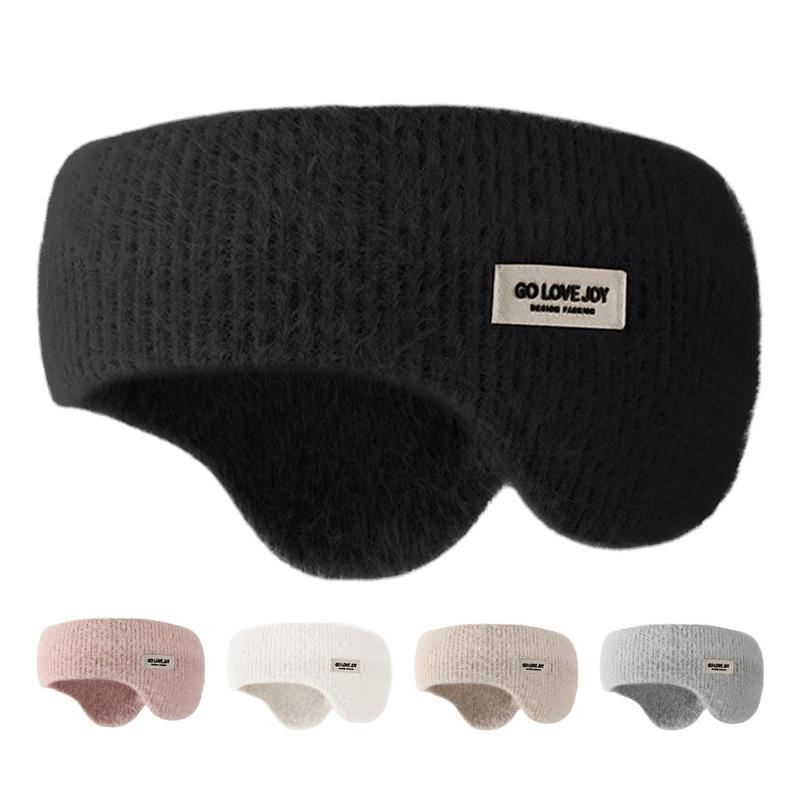 Lydisolerede ørekopper til at sove i, unisex ørevarmer, vinterpandebånd, skiøreværn, ørepropper, pandebånd, hårbånd, øjenbandage