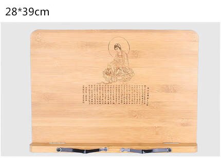 Readingshelf Writing Book Stand Multi-function Calligraphy Copybook Holder Ipad Book Stand Stationery Adjustable Reading Rack: H2