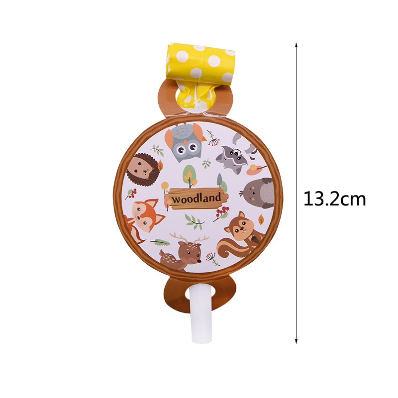 Forest Theme Party Decoration Hedgehog Owl Fox Napkin Plate Cup Jungle Animal Tableware Baby Shower Kids Birthday Party Supplies: B08-6pcs