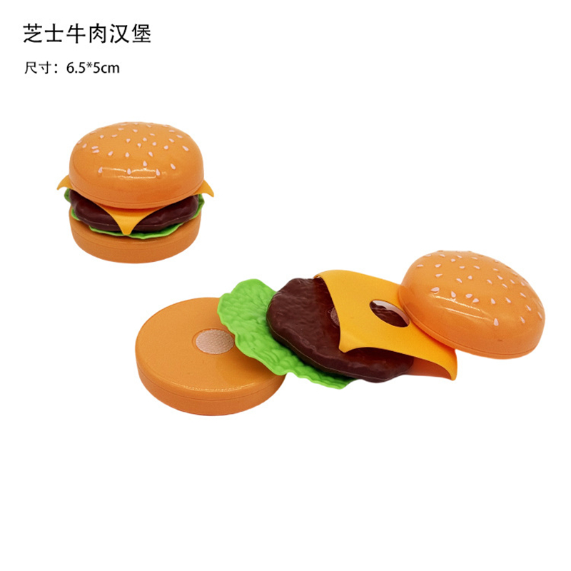 1Pcs Montessori Paste Chechele Simulation Durian Grapefruit Cherry Educational Toy Play House Decompress Educational Toy