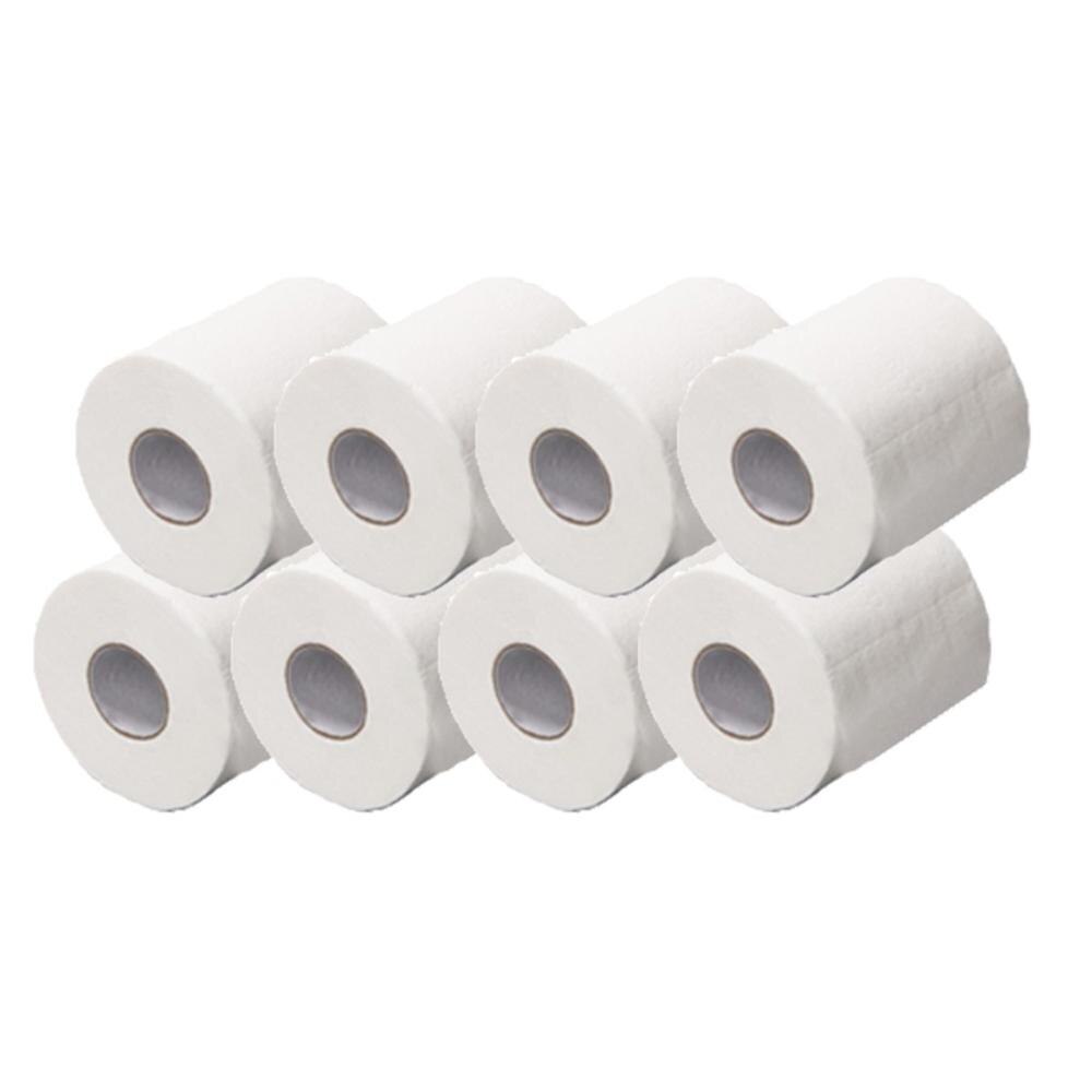 6/8/10/12 stk hule udskiftningsrullepapir print interessant toiletpapir bord køkkenpapir badeværelse toiletpapir: 8pc