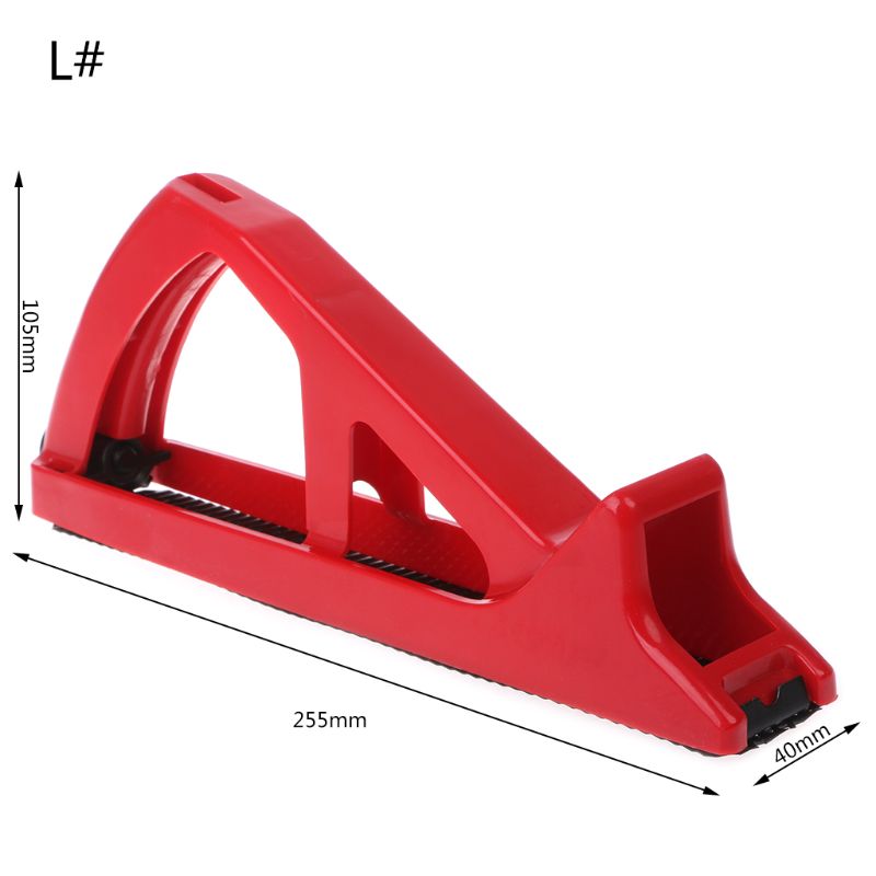 Gipsplaat Bestand Schaven Wandplaat Rasp Trimmer Gipsplaat Schaafmachine Schurende Rand-Afwerking Tool: Goud