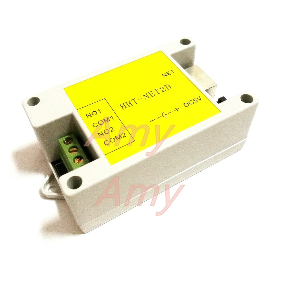 Ethernet IP network relay module, 2 way remote-controller, smart home can be delayed, can be developed two times