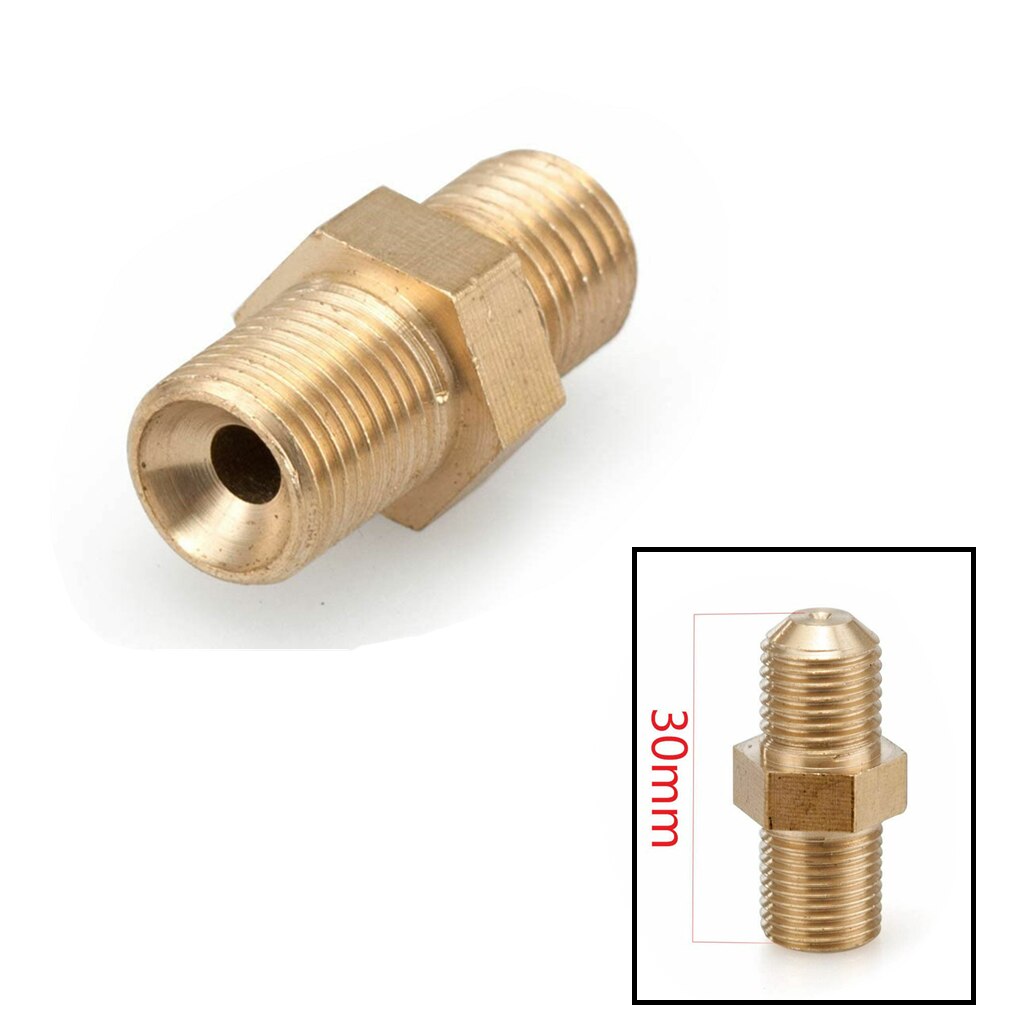 .035" AN 4AN X 1/8 NPT Turbo Oil Feed Line Restrictor Fitting Brass