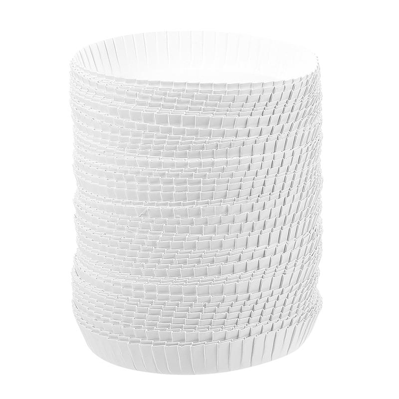 100Pcs Disposable Cup Covers Paper Cup Lids Cup Lids Drinking Lids for water juice coffee cold beverage: 7.5X7.5CM