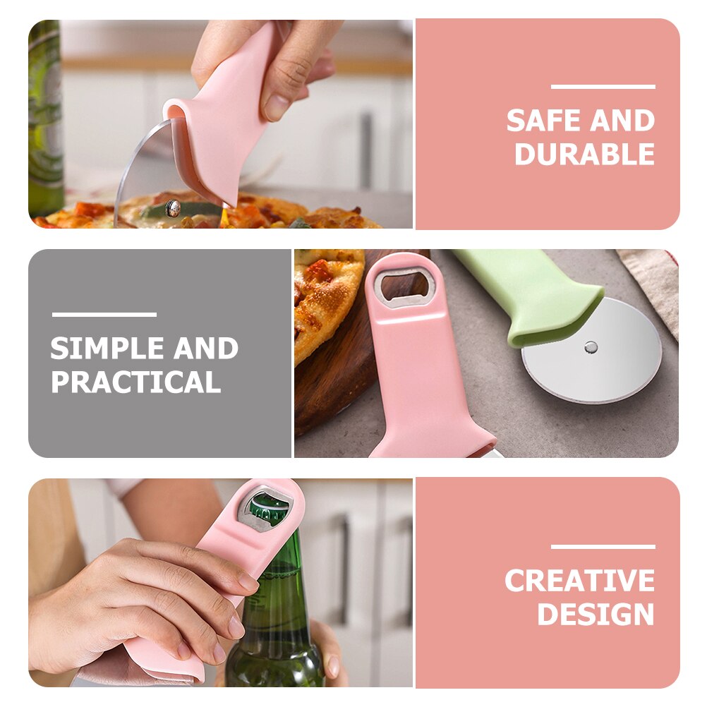 Heavy Duty Pizza Wheel Utility Pizza Cutter Dough Pizza Single-wheel Cutter