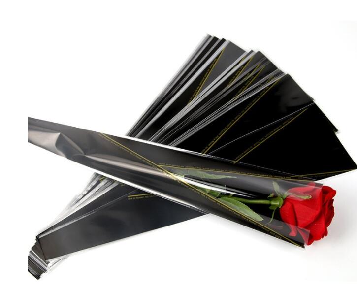 50pcs/lot Wrapping Paper For Flowers Rose Florist Packaging Paper Single Rose Flowers For Wedding Floral Package