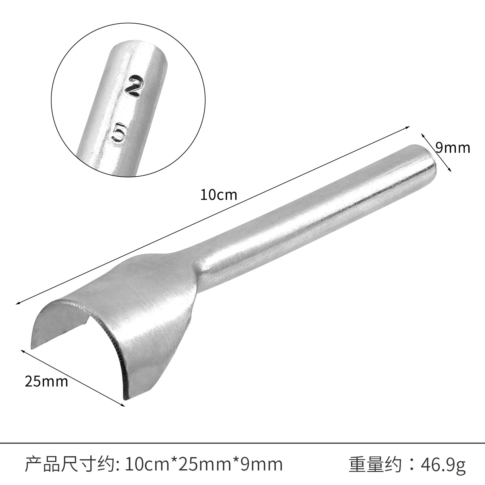 Half Round Cutter Punch Leather Craft Tools Leather Handmade Craft Tools Arc-shaped Punch for Belt Strap DIY Leather Tool: army green
