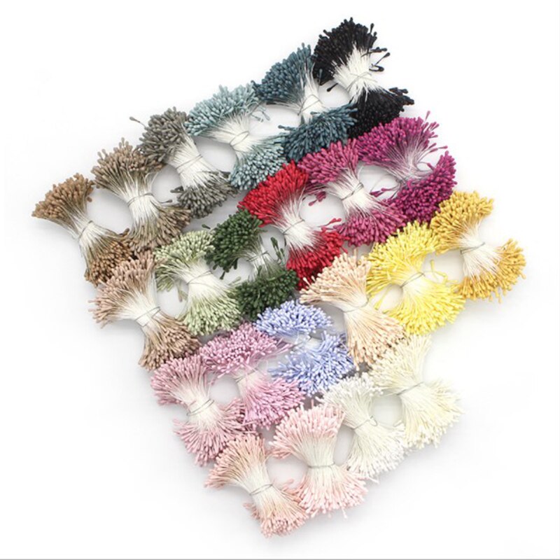 1Pack Diy Bruiloft Accessoires 1Mm Meeldraden Handgemaakte Kunstbloemen Party Home Decoration