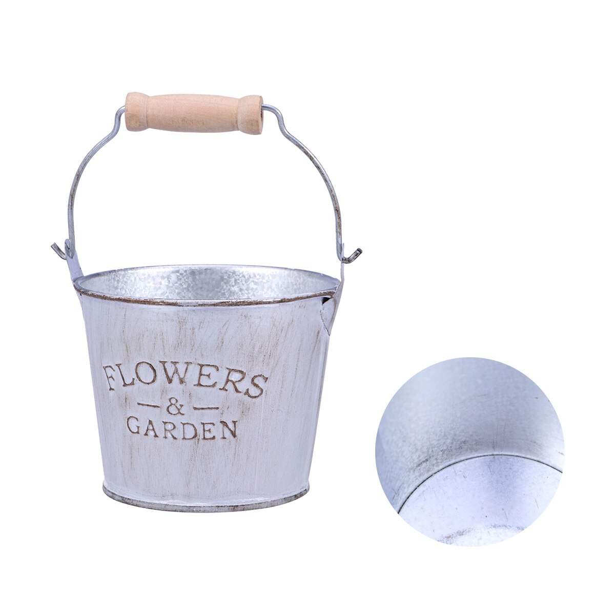 Flower Bucket Home Decoration Iron Bucket