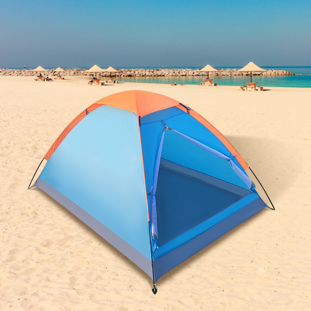 Camping Zelt für 1-2 Person Outdoor Strand Zelt Wandern Rucksack Zelt Shelter Sonne Schatten Camping Outdoor Wandern Reise shelter