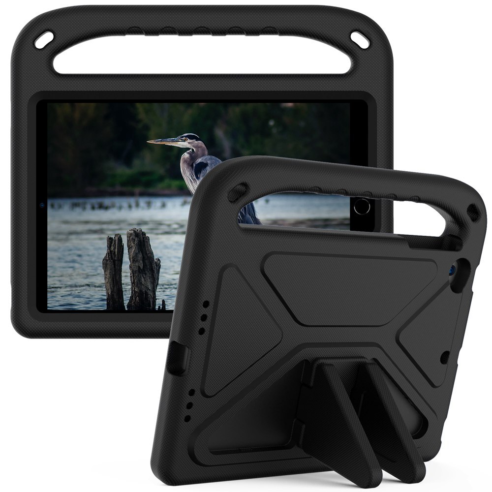 Funda para ipad mini 1 2 3 4 5 soporte a prueba de golpes no tóxico EVA cuerpo completo niños tableta cubierta para ipad mini funda: Negro