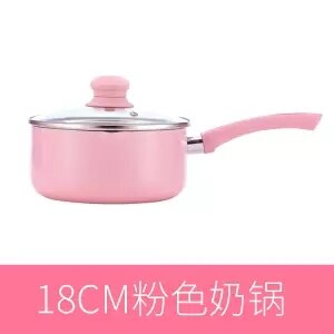 Melk Pot Non-stick Pot Kleine Pot Baby Voedingssupplement Pot Gebakken Ei Noedels Pot Baby Mini Gas Fornuis dual-Gebruik Kookpot Keuk: 18CM
