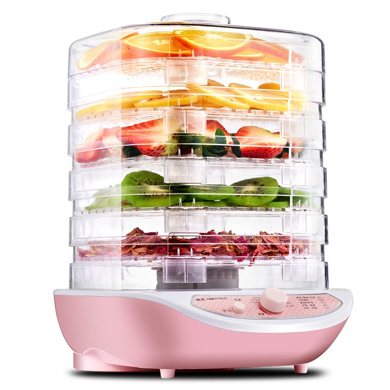 Gedroogd fruit, groenten, kruiden, vleesmachine, huishoudelijke mini-voedseldroger, huisdiervlees, gedehydrateerd, 5 trays, snacks, luchtdroger, eu, vs