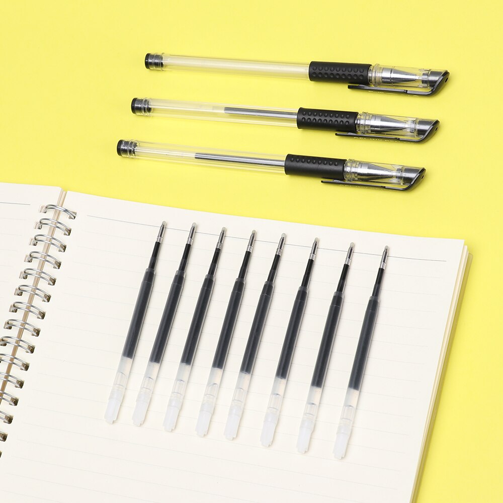 5 Pcs/Lot Black Blue Ink Gel Pen Refill Recharge r... – Vicedeal