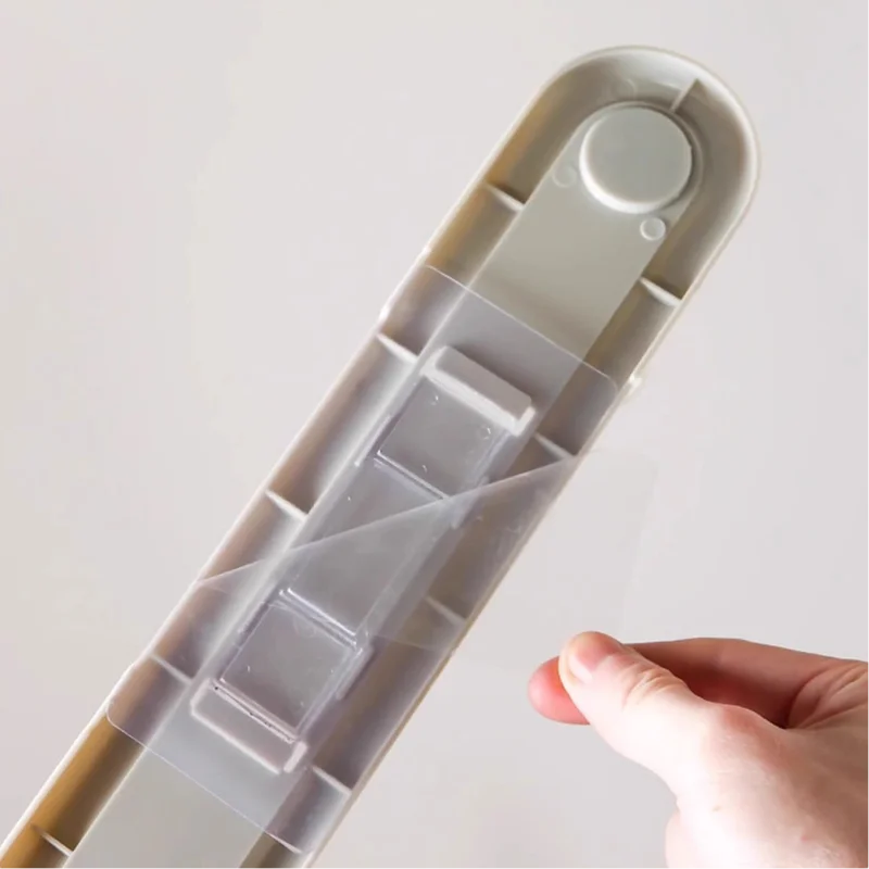 Estante de almacenamiento para colgar ropa escalable sin perforar agujeros | Colgador de ropa montado en la pared que ahorra espacio, almacenamiento autoadhesivo