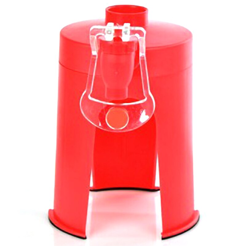 Top Plastic Mini Hand Pressure Type Inverted Drinking Fountain Coke Bottle Pump To Water Drinking Water Dispenser: Default Title