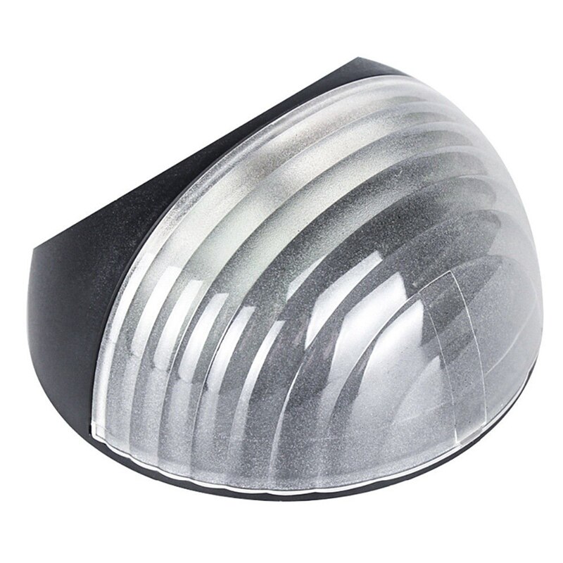 Led solenergi vægbeslag udendørs varm hvid vandtæt havehave hegn lampe sol lampe væglampe dekorer spotlight